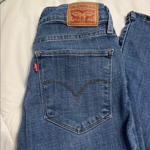 Levi's Classic Indigo Jeans bootcut high rise